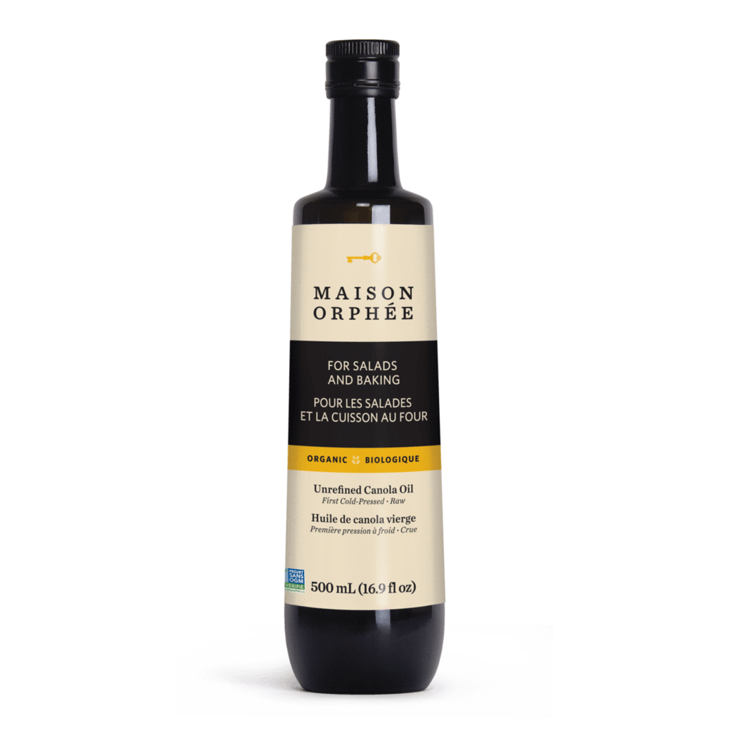 Maison Orphee Organic Unrefined Canola Oil (500ml) - Lifestyle Markets